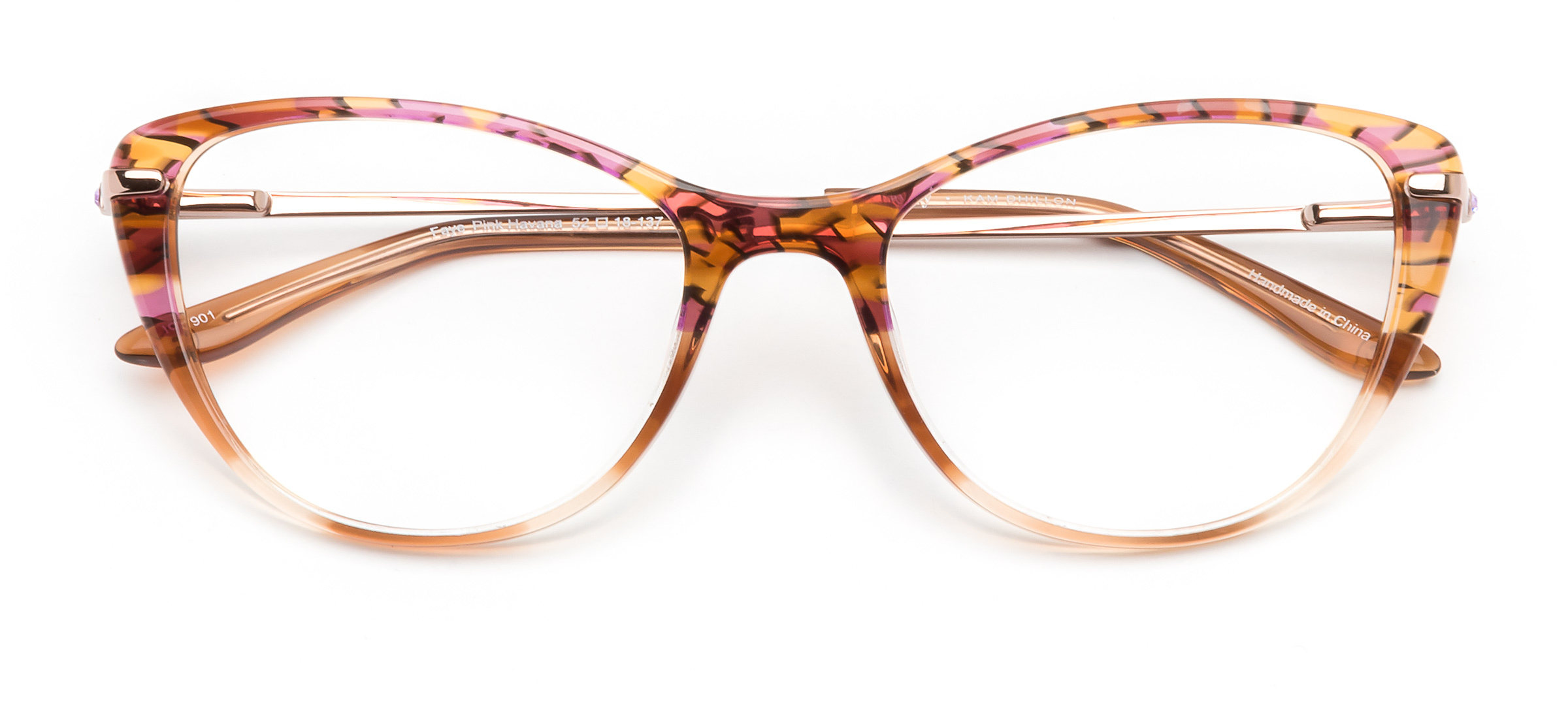 product image of Kam Dhillon Faye-52 Pink Havana