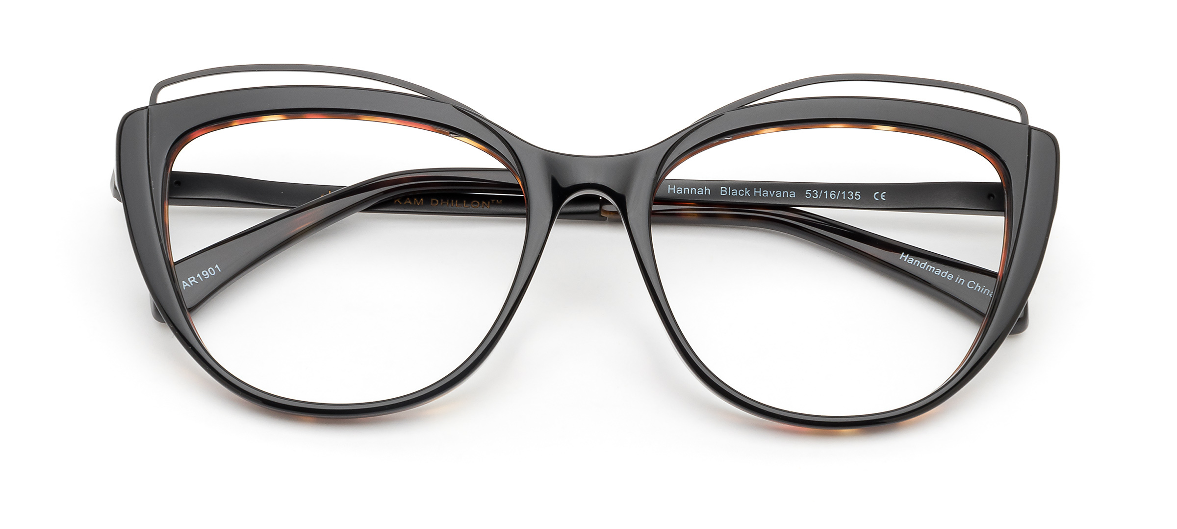 product image of Kam Dhillon Hannah-53 Black Havana