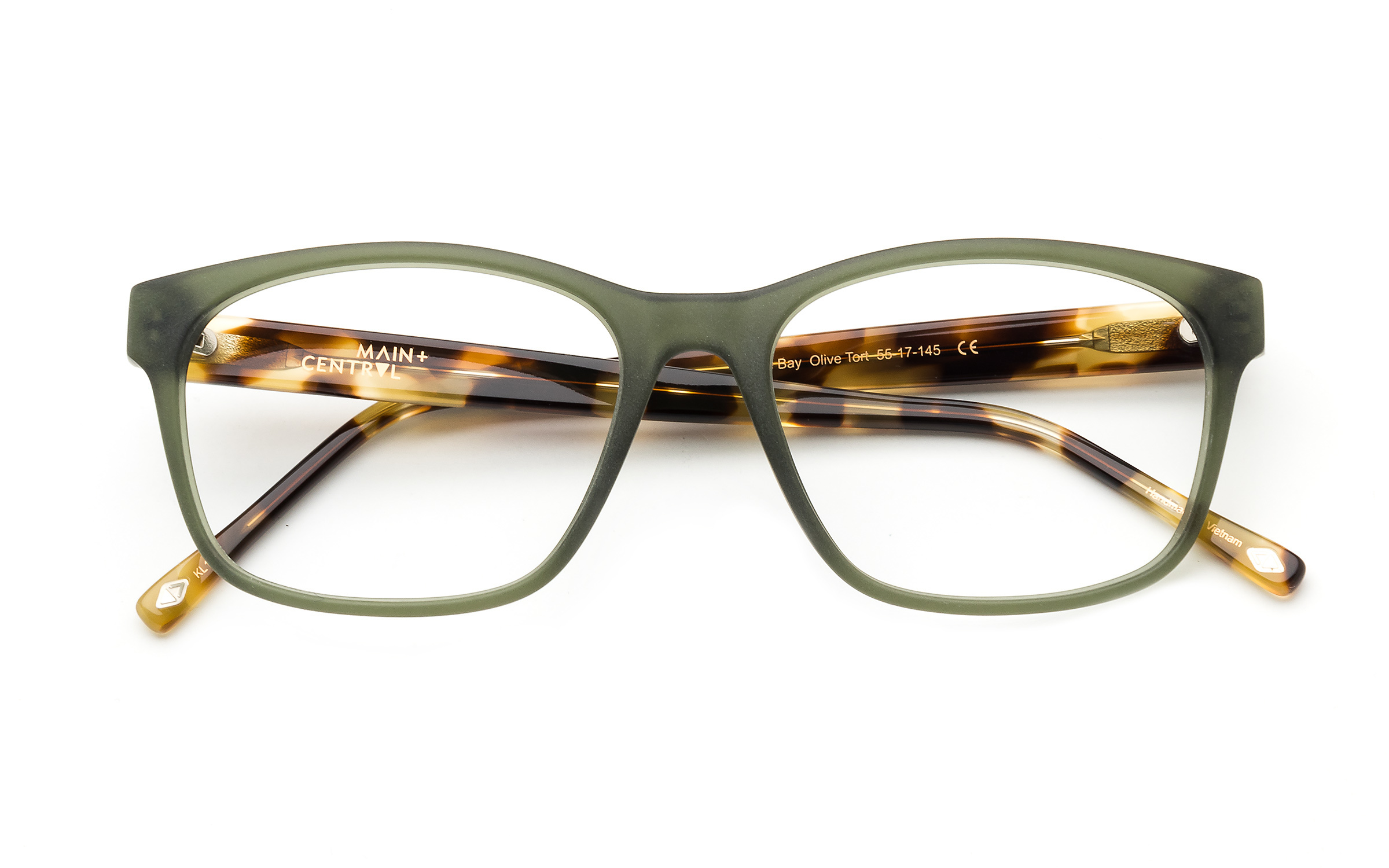 olive green glasses