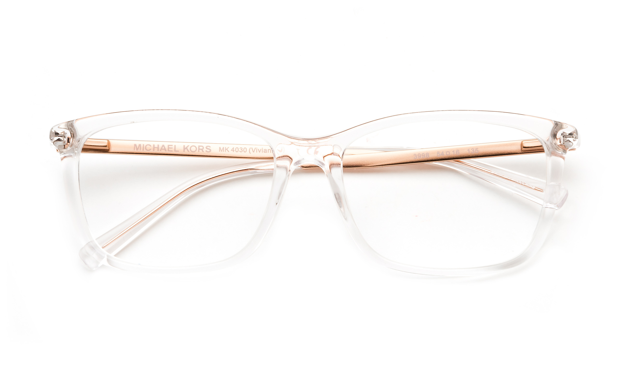 michael kors clear glasses