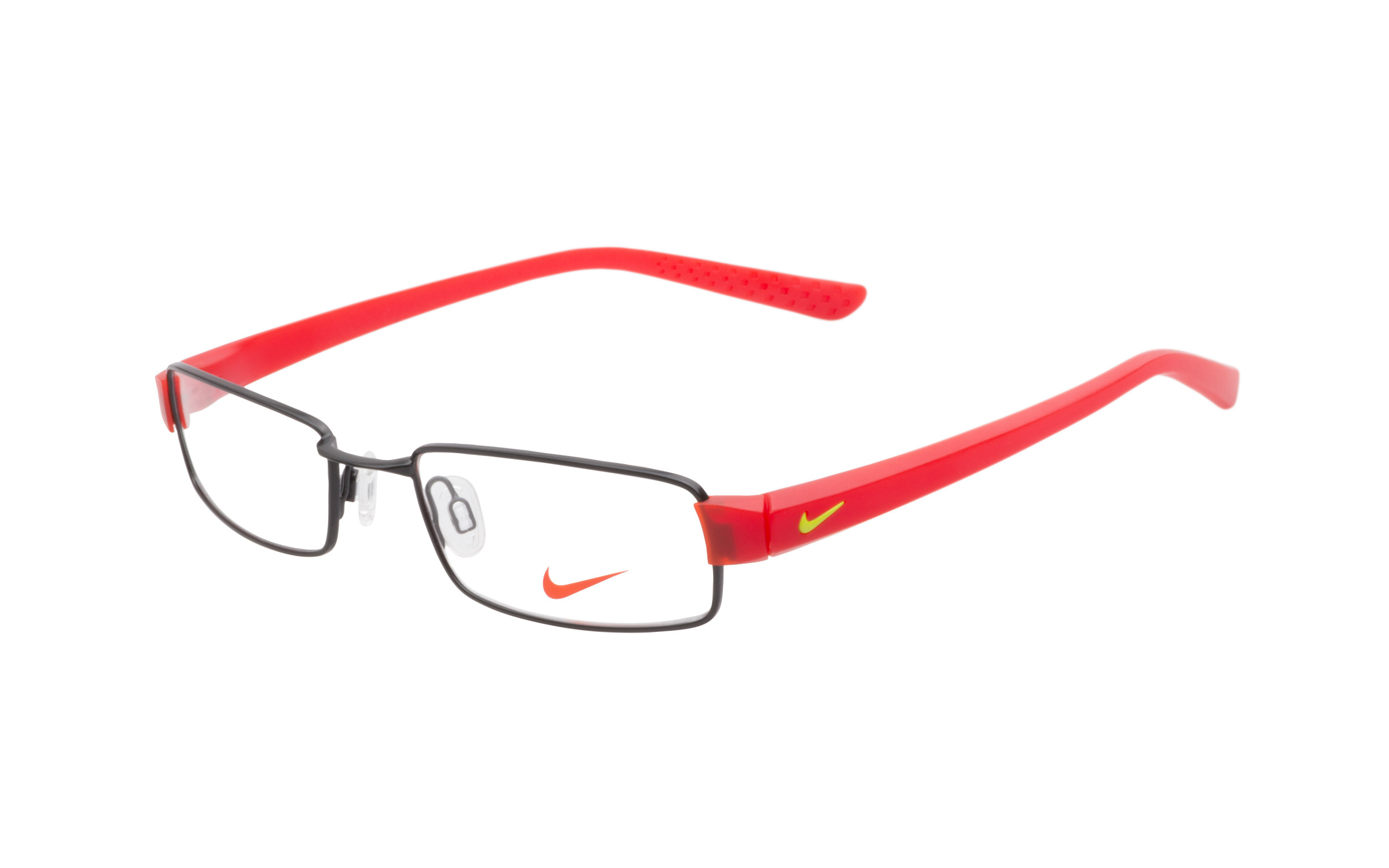 red nike glasses