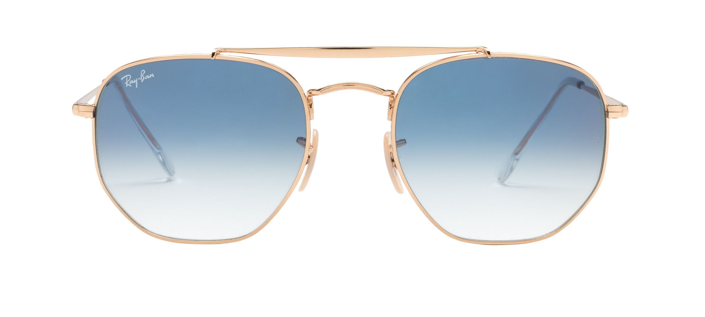 product image of Ray-Ban 3648-54 Gold Light Blue Gradient