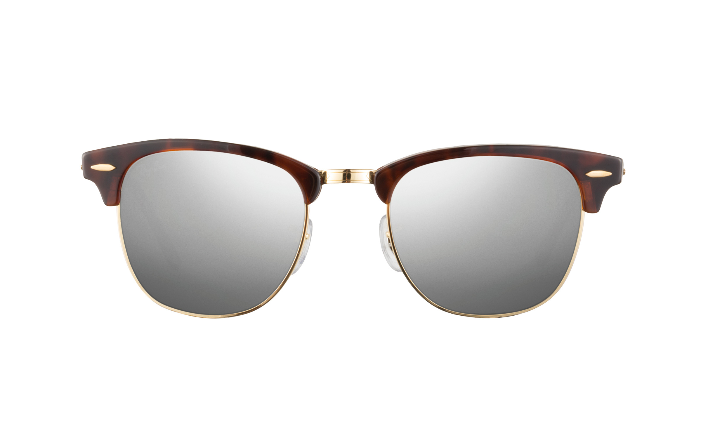 ray ban clubmaster silver