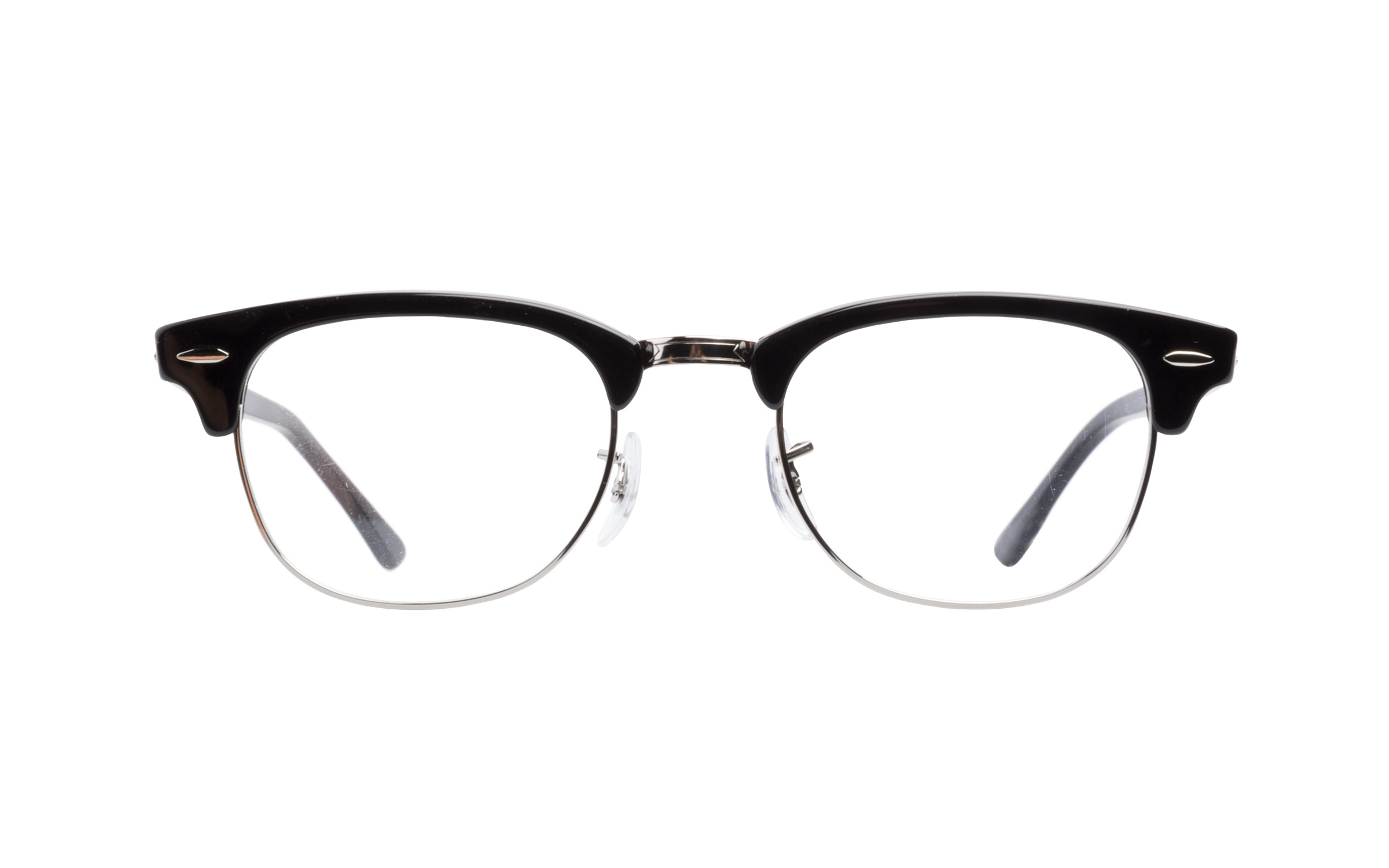 ray ban glasses black and clear