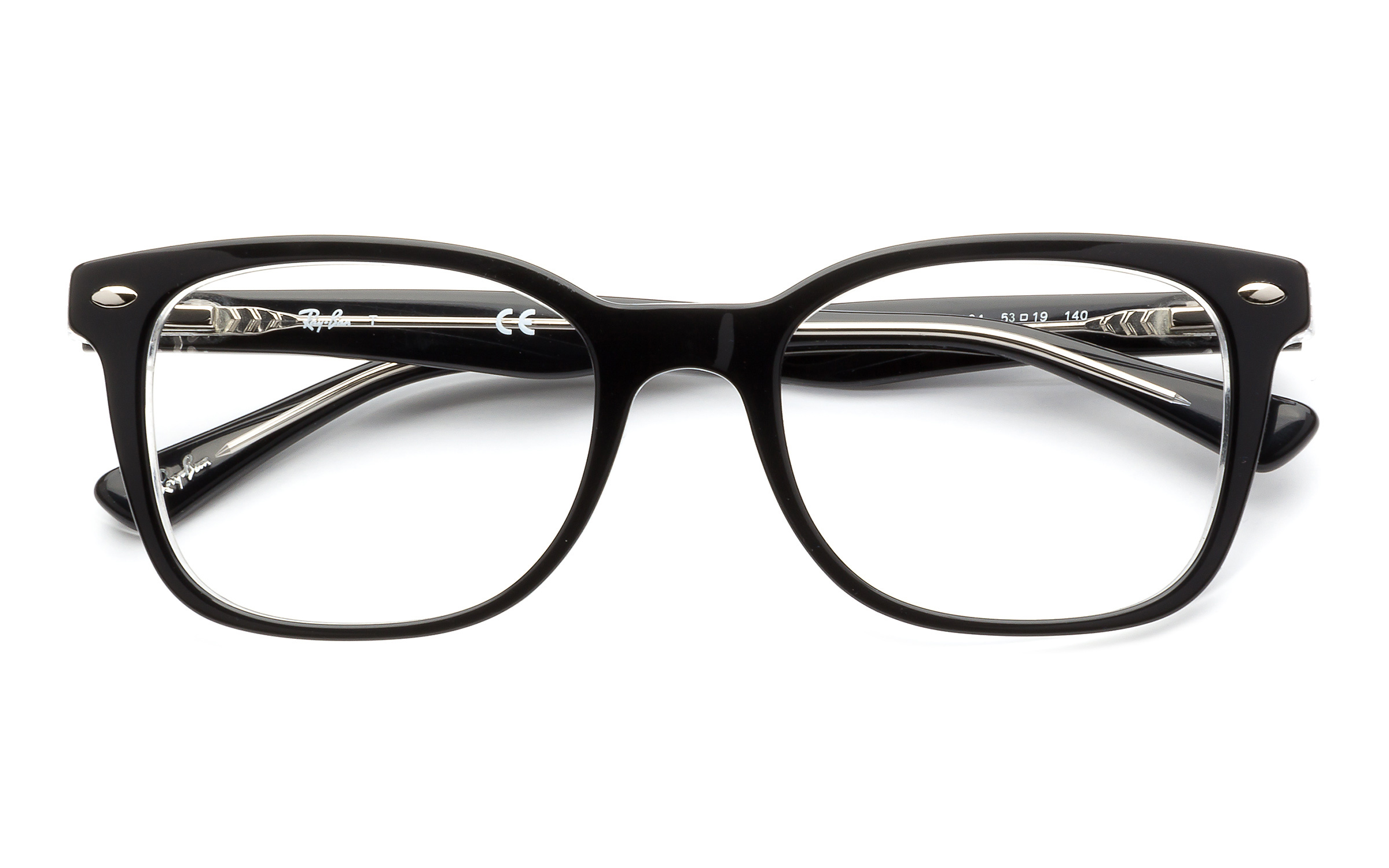 ray ban thin frame glasses