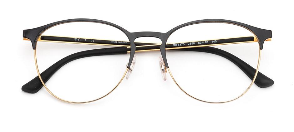 Ray Ban Rx6375 53 Glasses Coastal