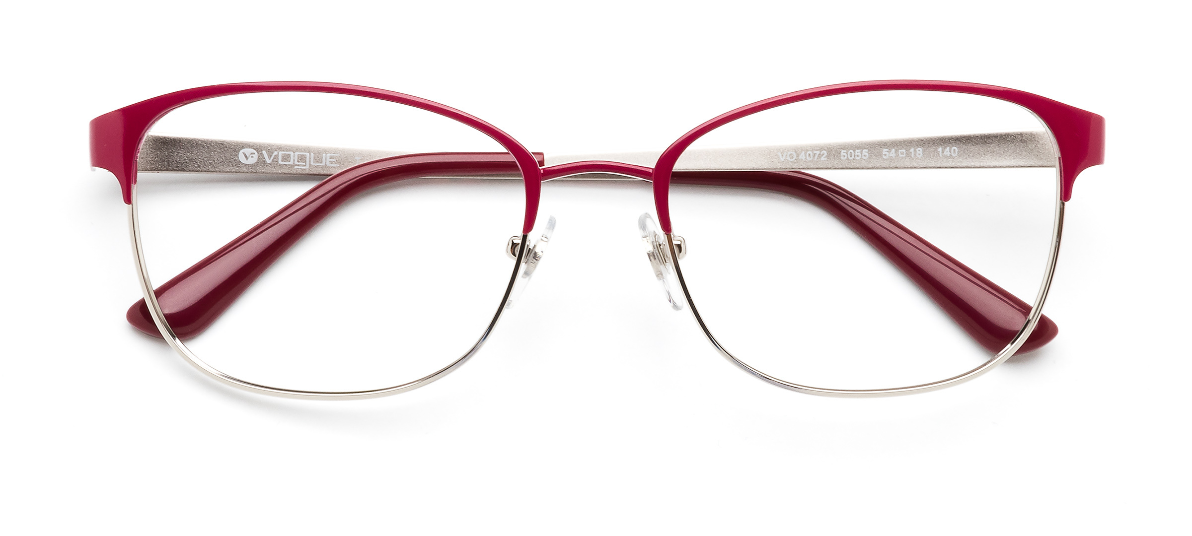 product image of Vogue VO4072-54 Dark Red Silver