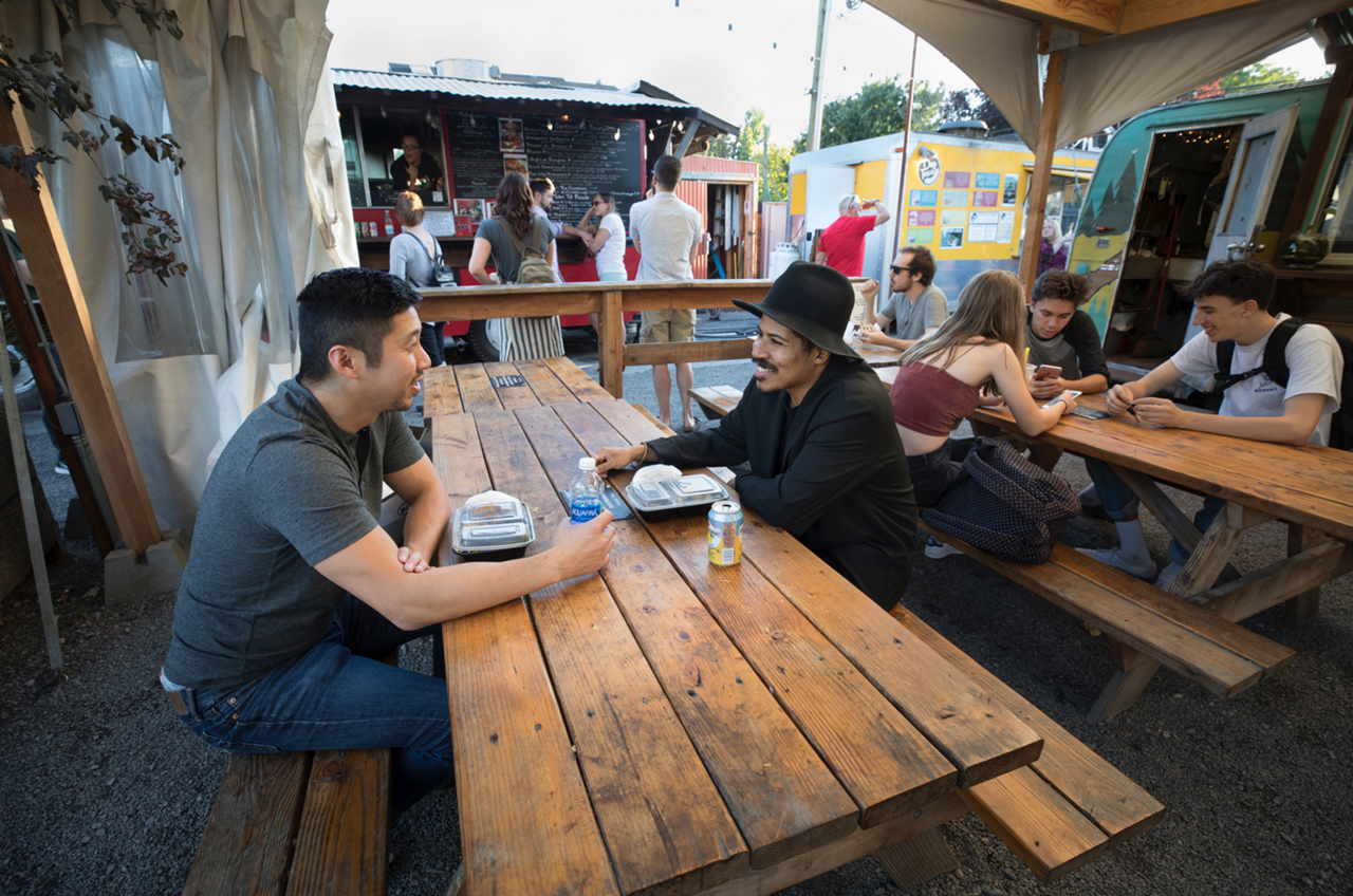 Josh and Herinirina Uriel meet. 