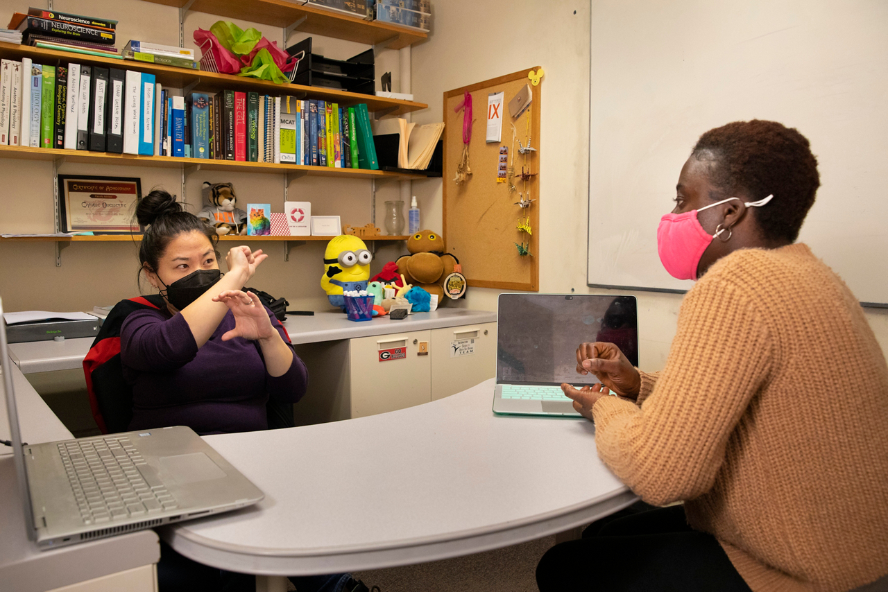 Rochester Institute of Technology, Maameyaa Asiamah, Cru student leader. 