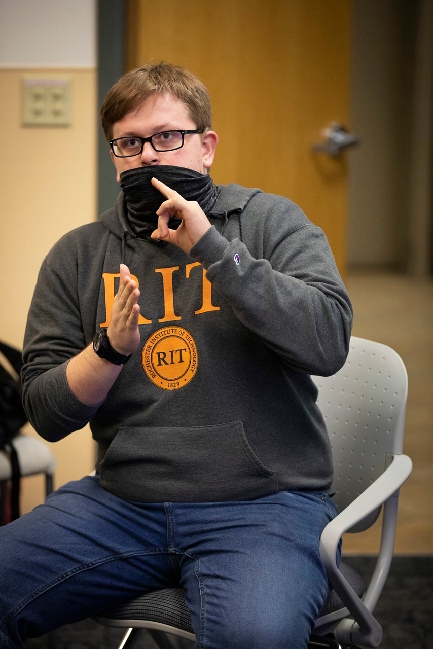 Rochester Institute of Technology, Maameyaa Asiamah, Cru student leader. 