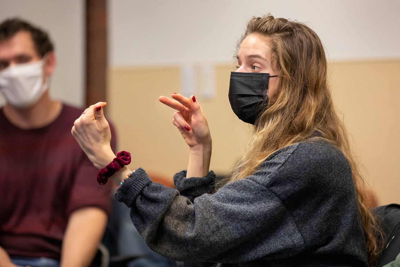 Rochester Institute of Technology, Maameyaa Asiamah, Cru student leader. 