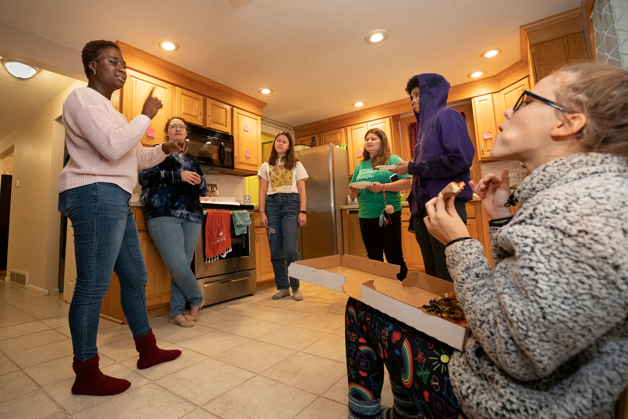 Rochester Institute of Technology, Maameyaa Asiamah, Cru student leader. 