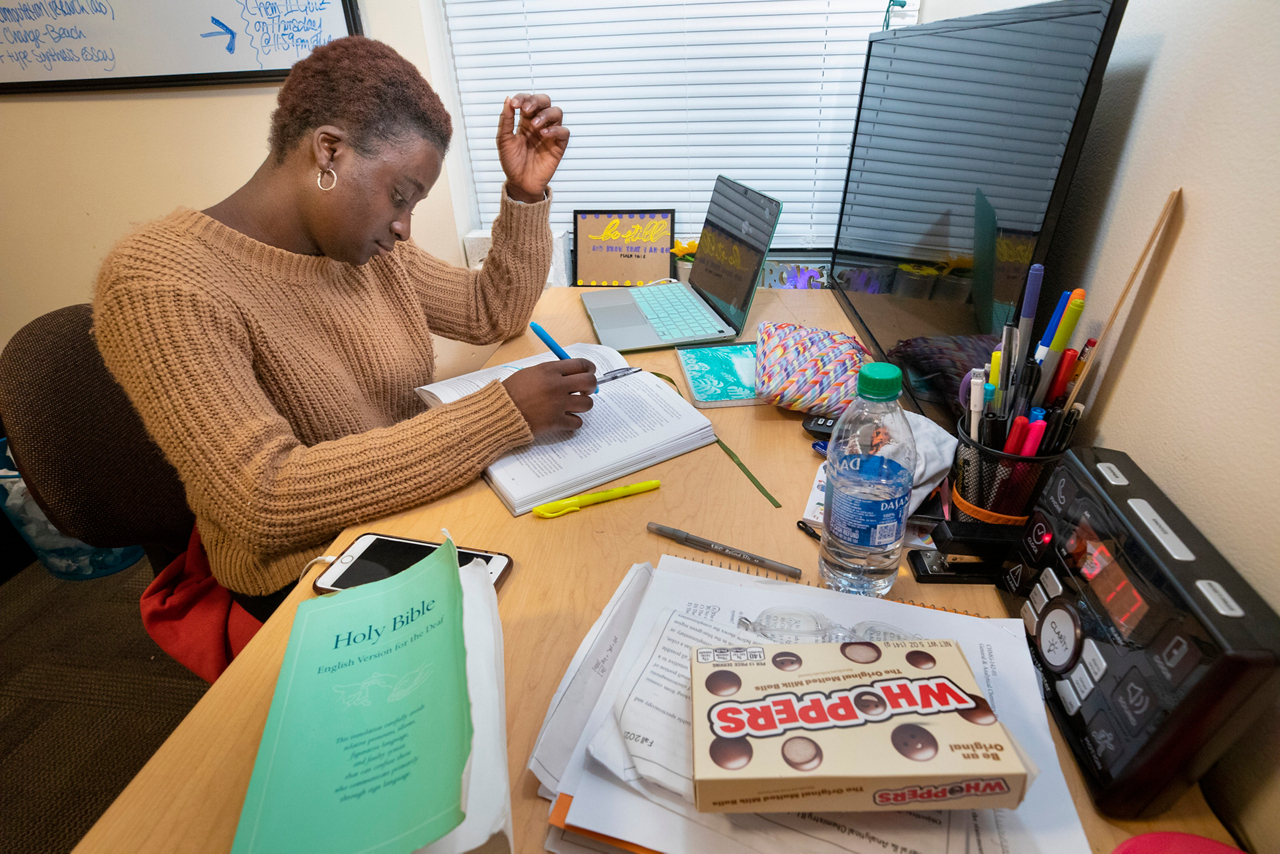 Rochester Institute of Technology, Maameyaa Asiamah, Cru student leader. 
