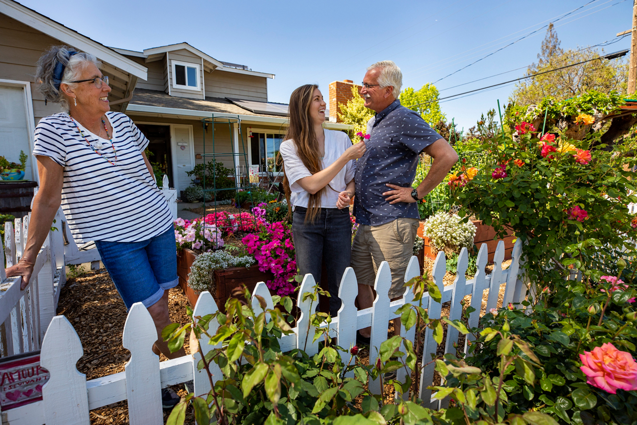 Dan and Marghee Curran with Hope their daughter 