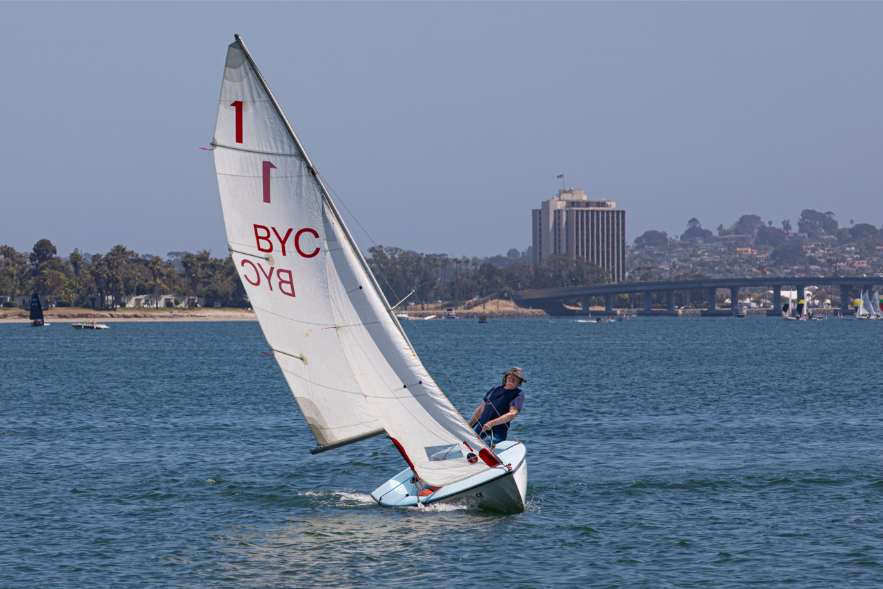 sailboat on mission bay