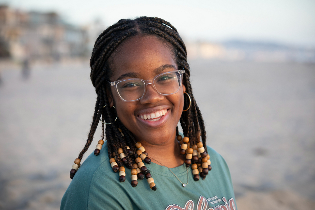 Zoe Mukendi, a sophomore at Southern Methodist University