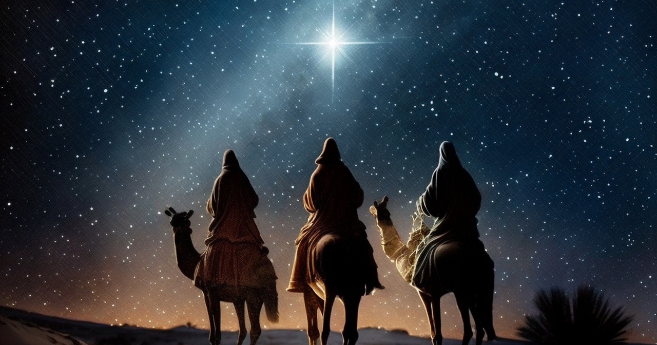 graphic of three wise men.