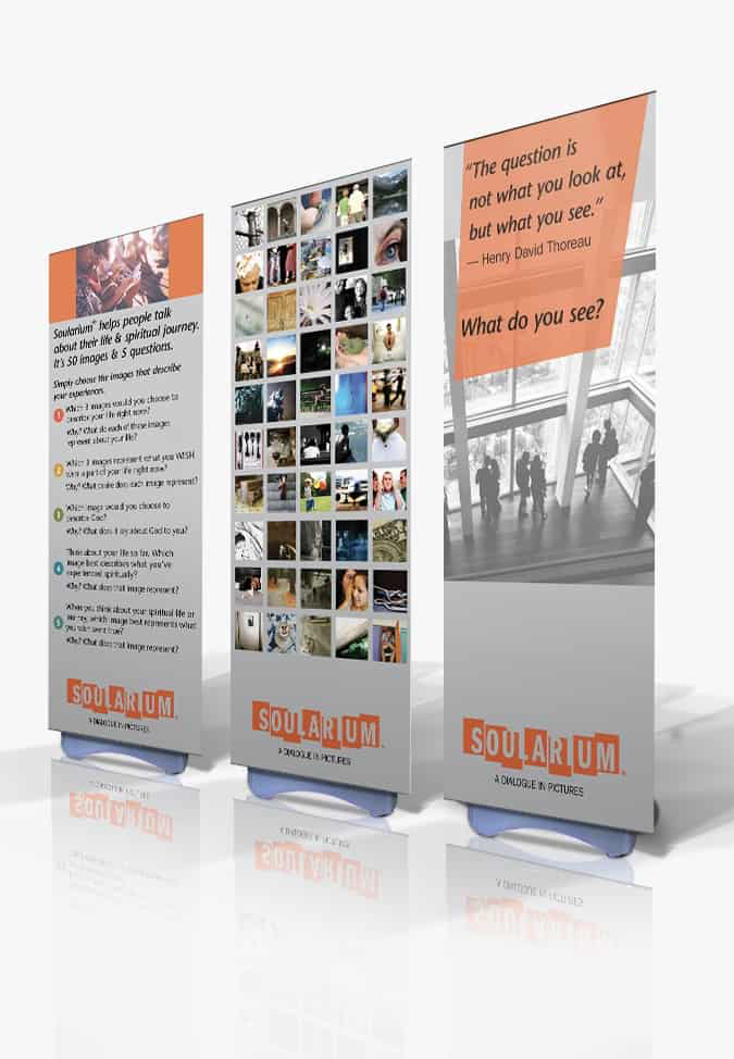 Soularium Banner Set (With Stands)