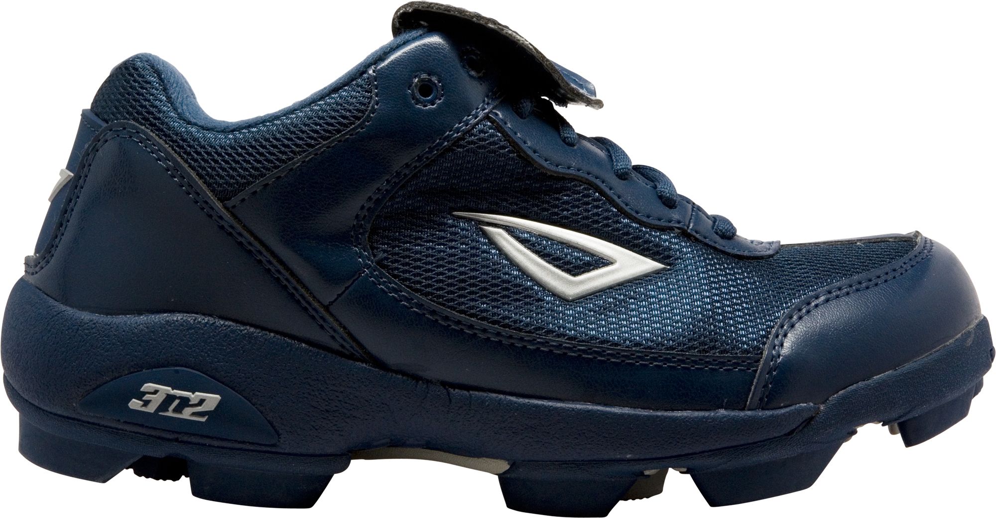 navy baseball cleats youth