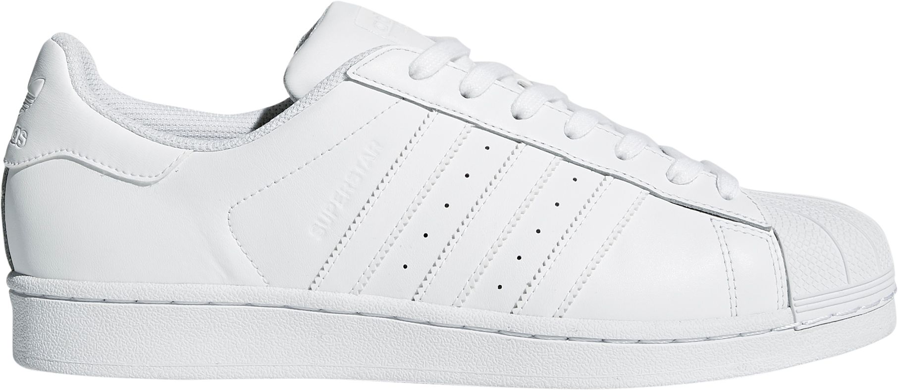 Cheap Adidas Superstar Vulc ADV (White/White/Silver Metallic) Men's Skate 