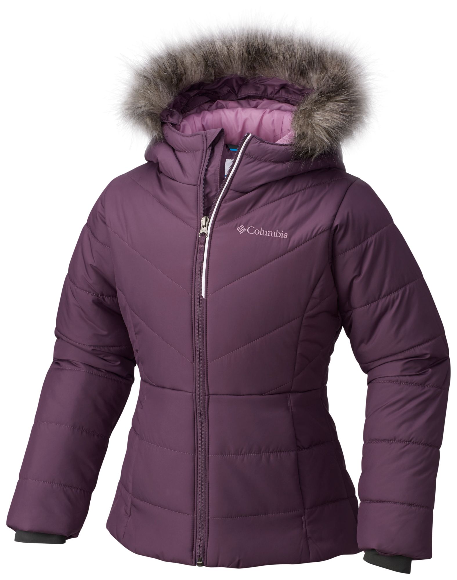 Purple Girls Winter Coat Han Coats
