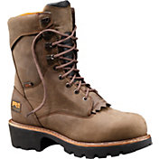 Timberland PRO Men's Rip Saw Logger 9” Waterproof Work Boots