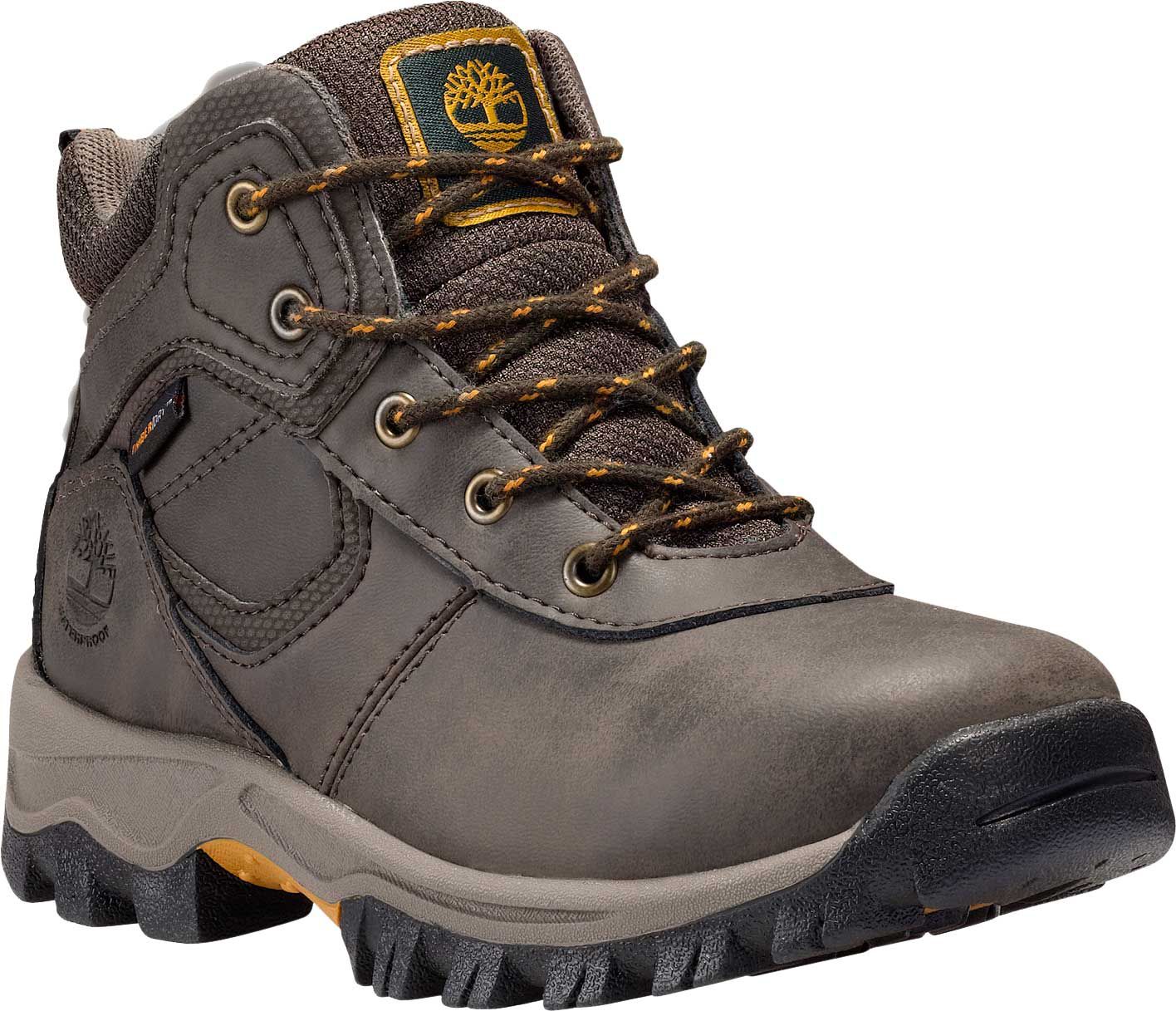 Timberland Kids' Grade School Mt. Maddsen Waterproof Hiking Boots