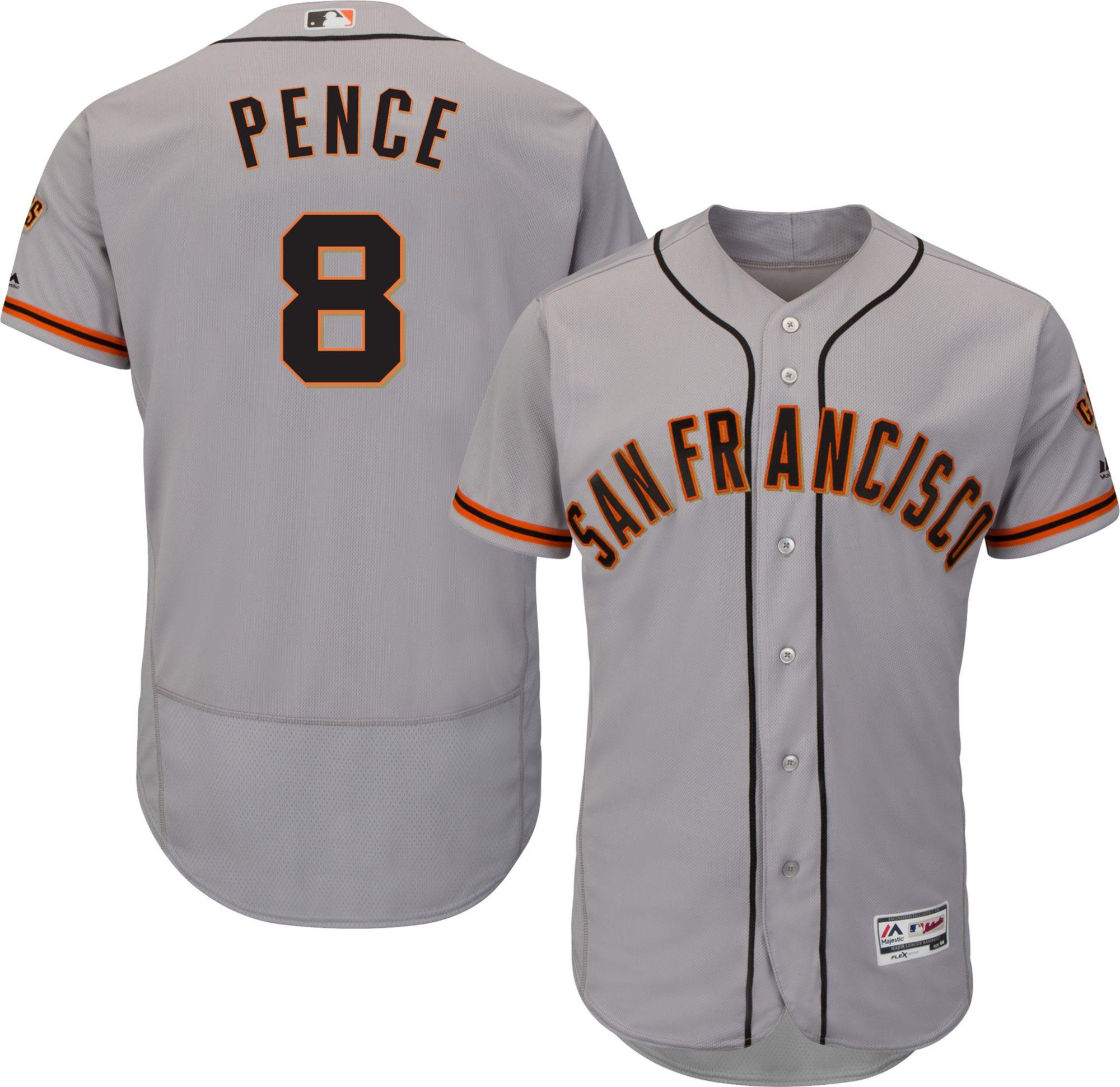 sf giants pence jersey