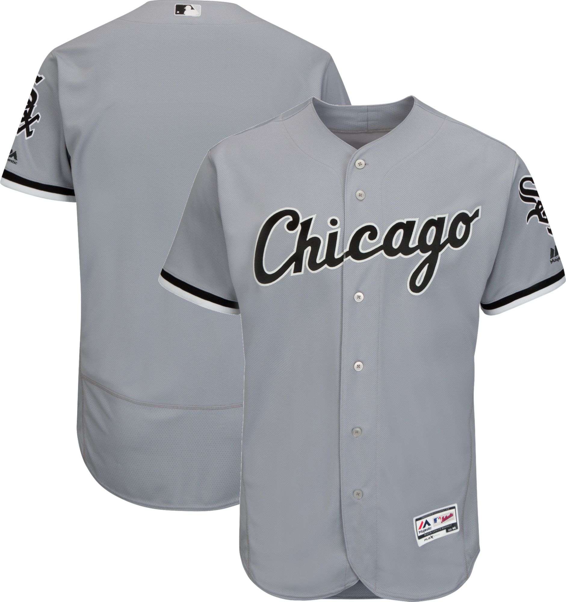 gray white sox jersey