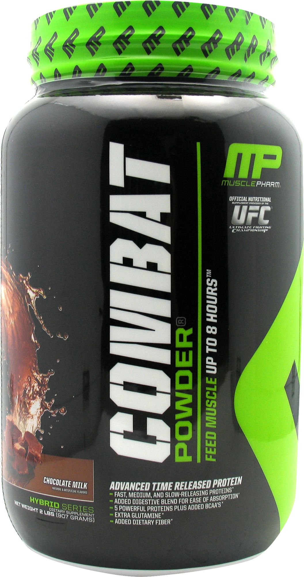 musclepharm combat protein powder chocolate milk 6.2 lbs