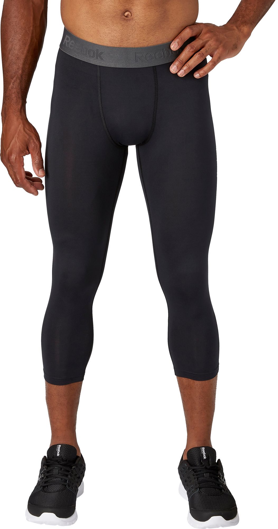 reebok men's compression tights