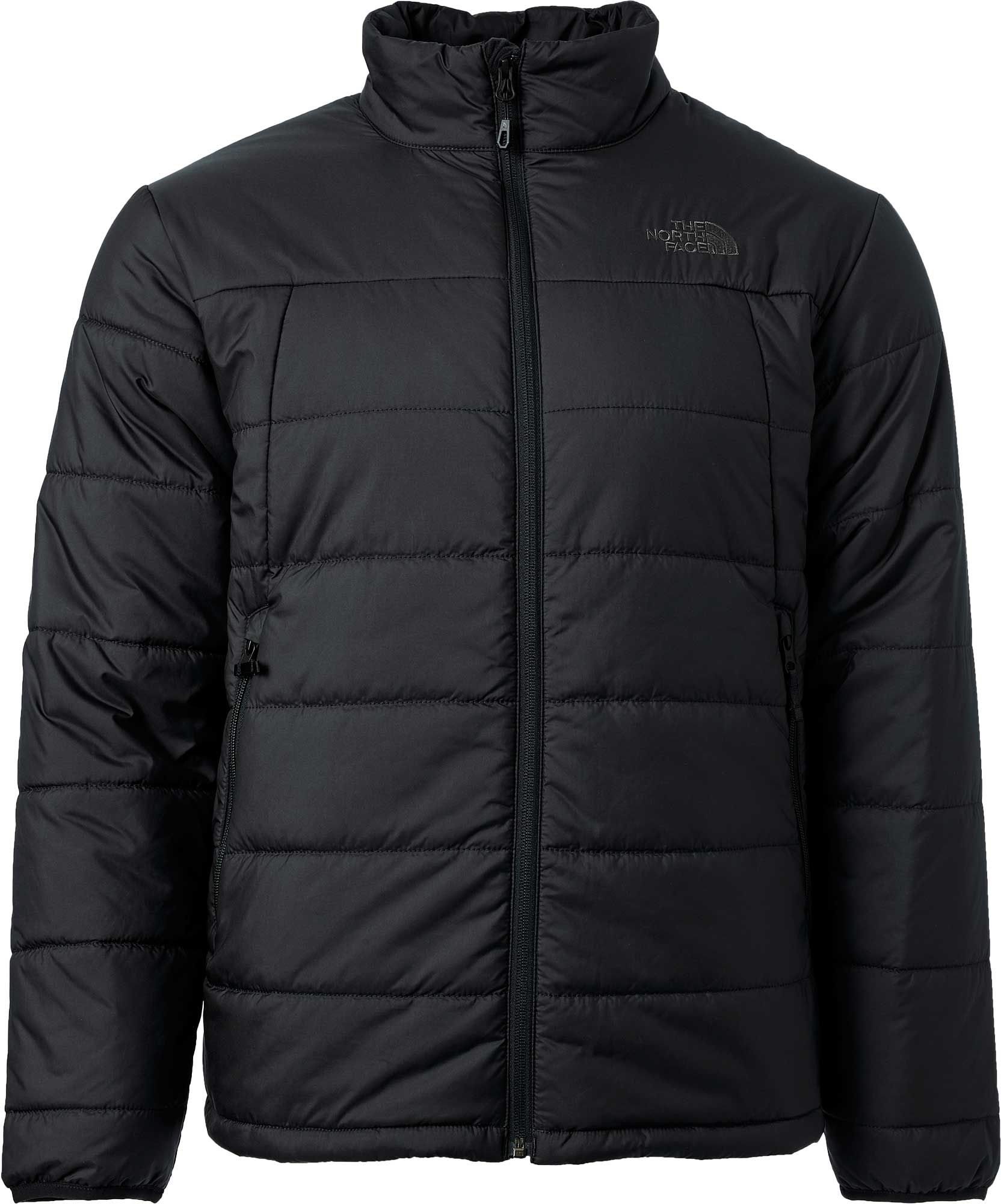 mens white north face coat