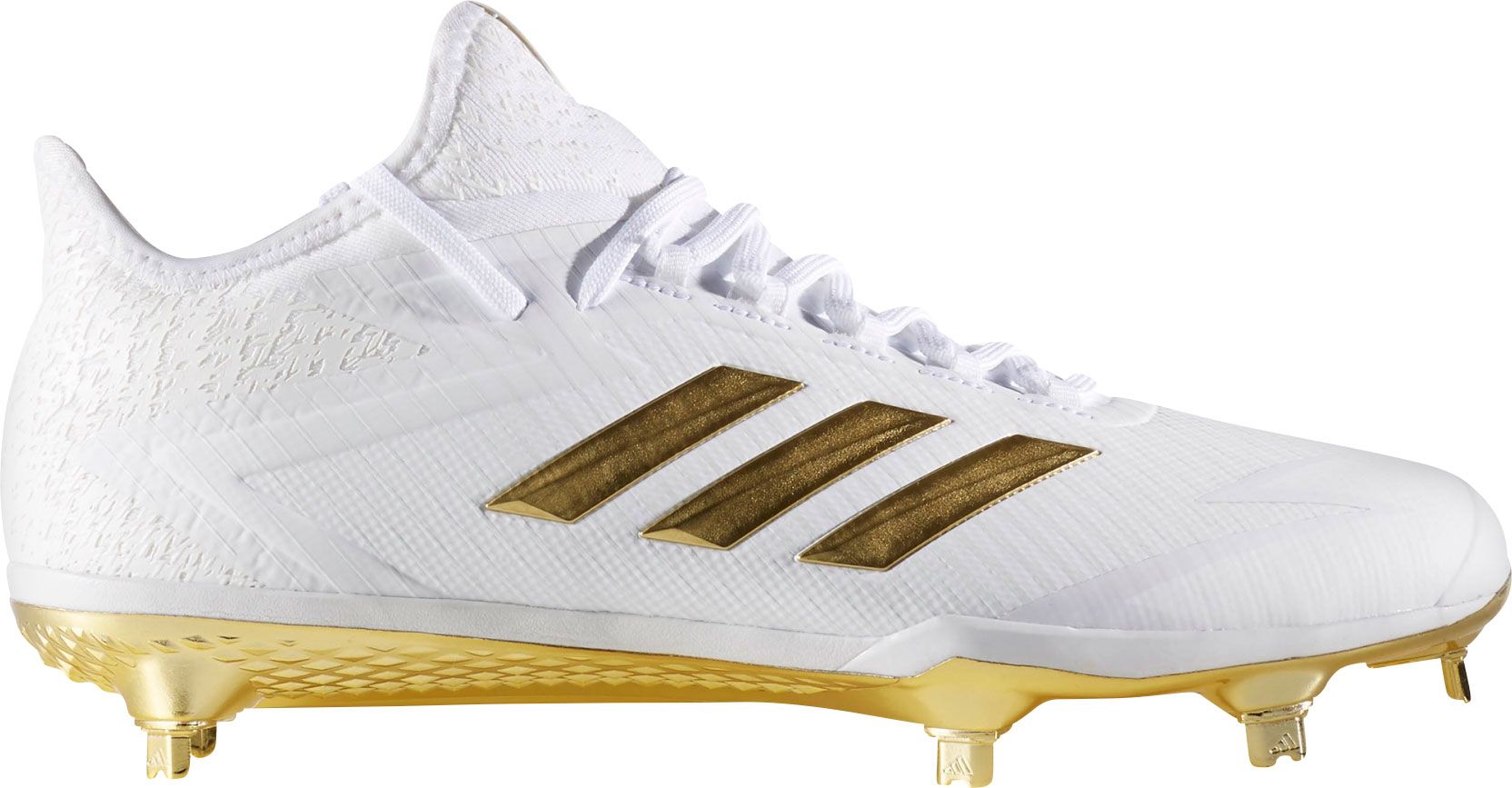 gold baseball cleats