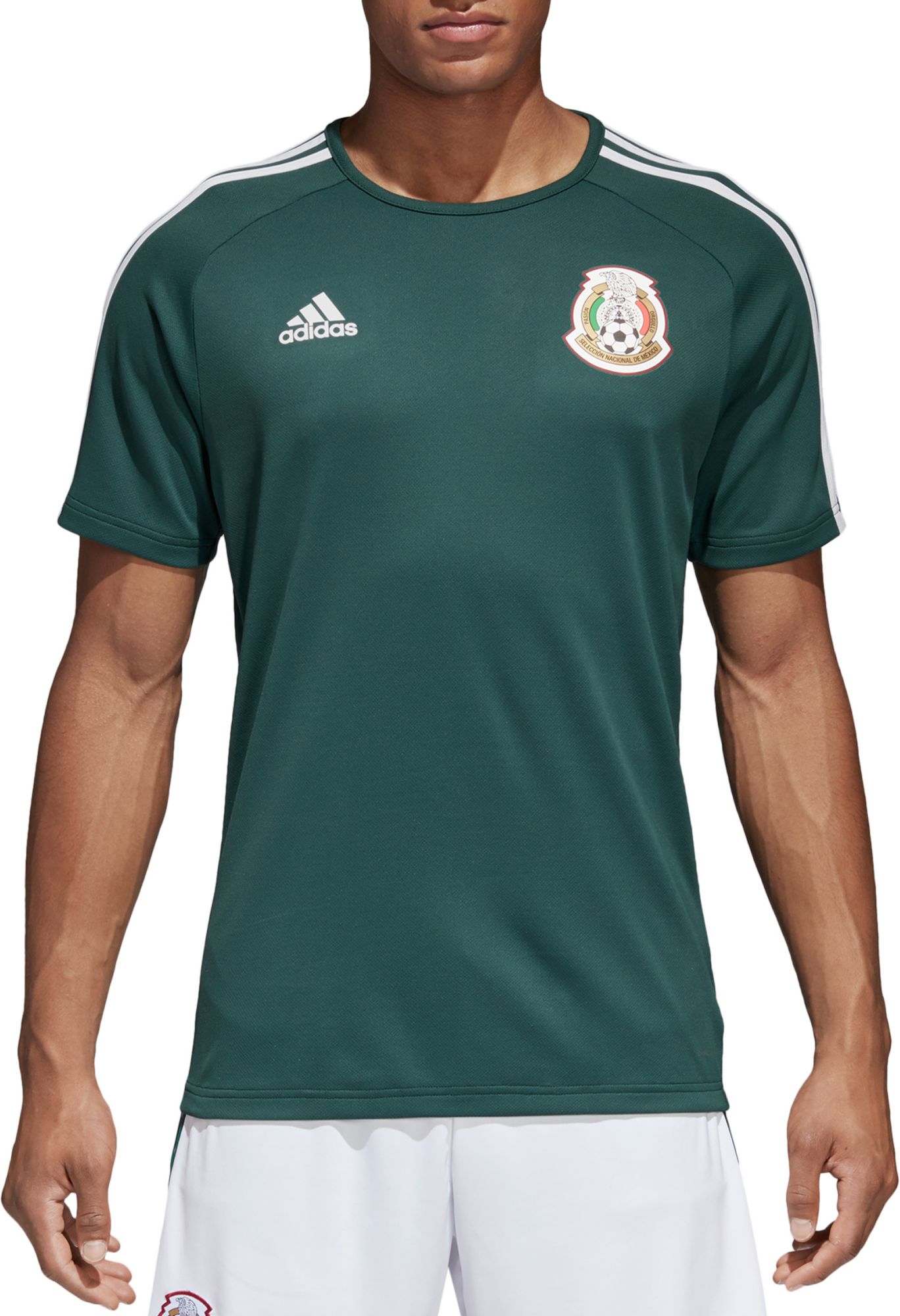 adidas green t shirt mens