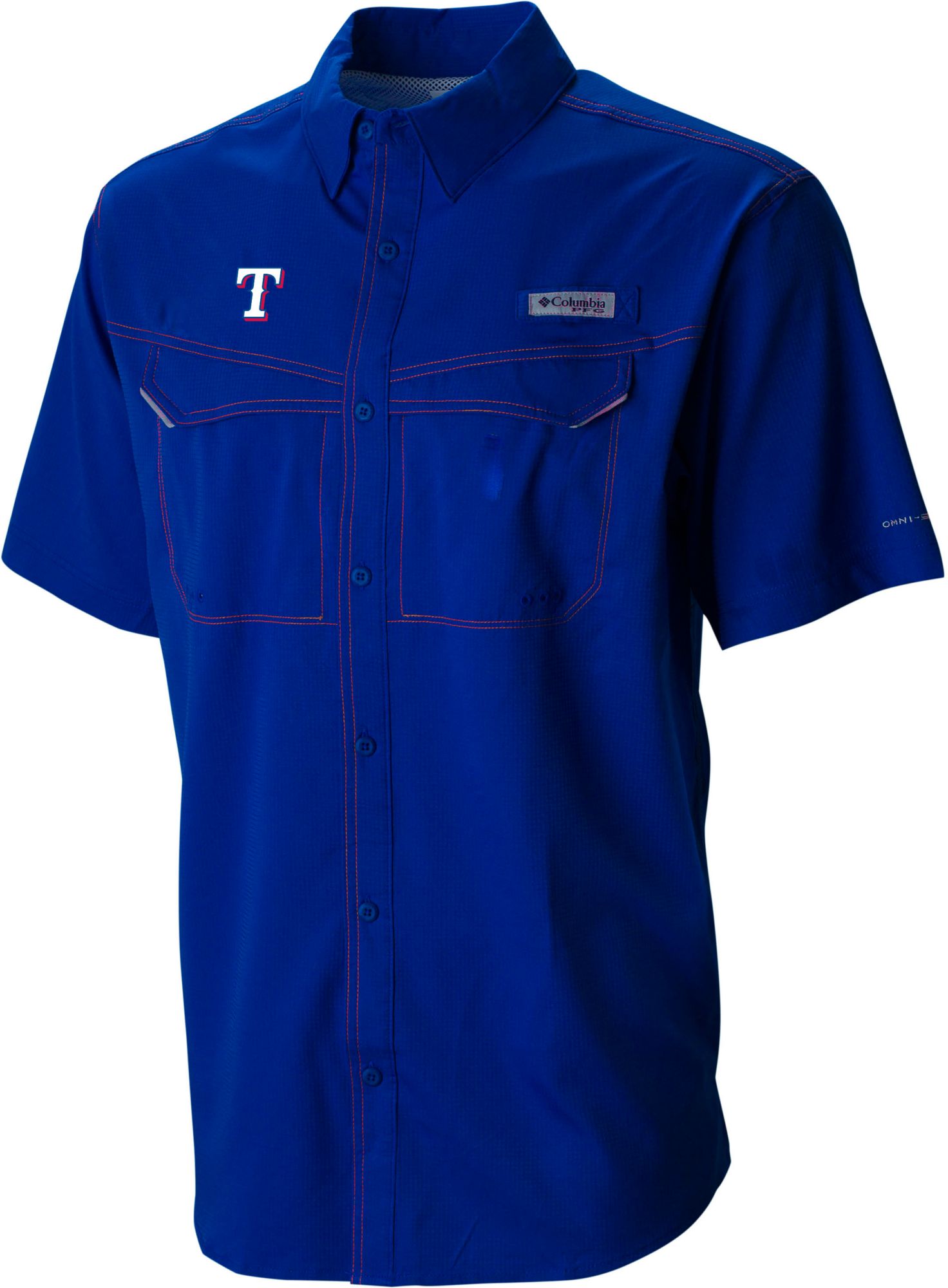 texas rangers columbia shirt