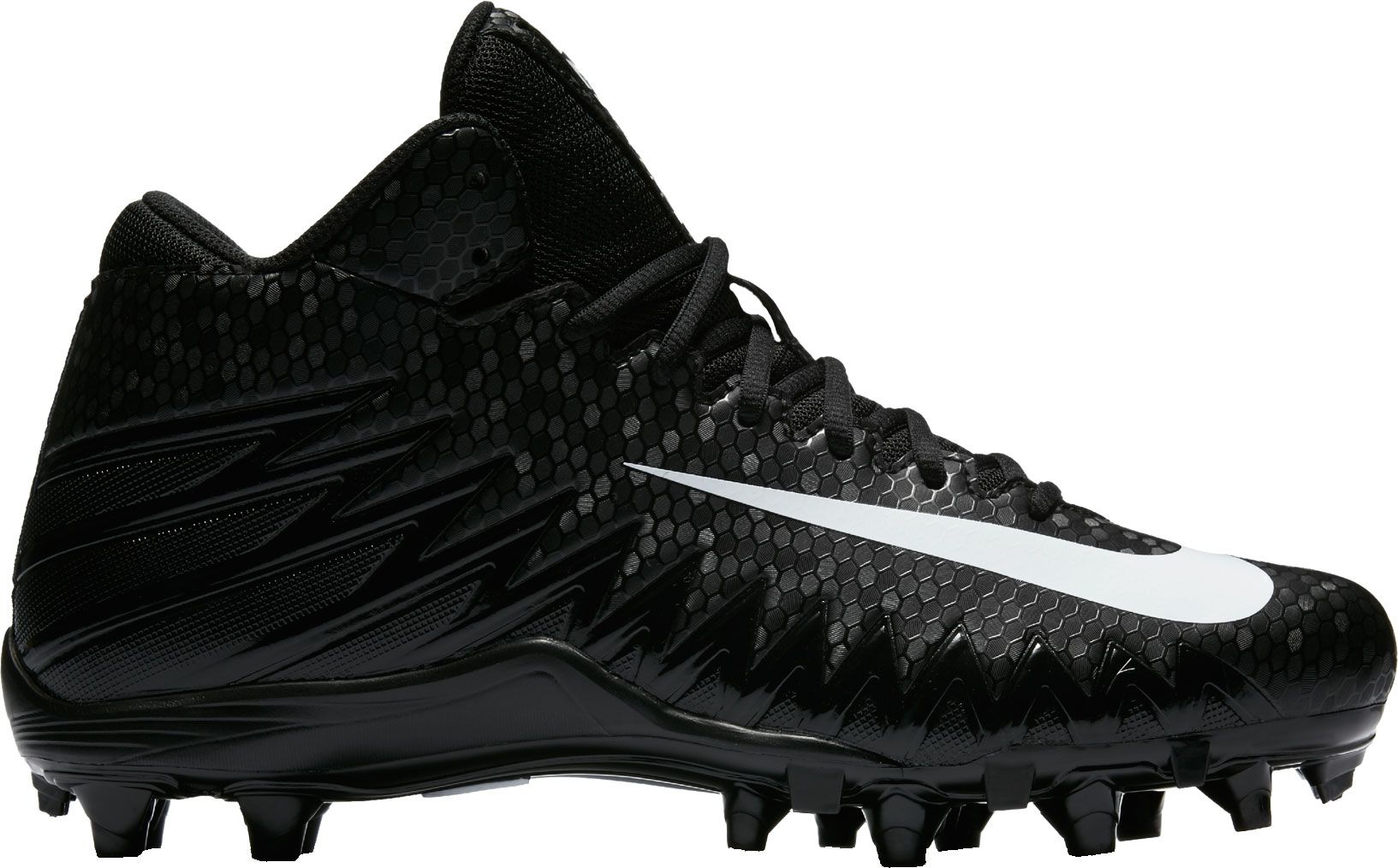 all black nike football cleats