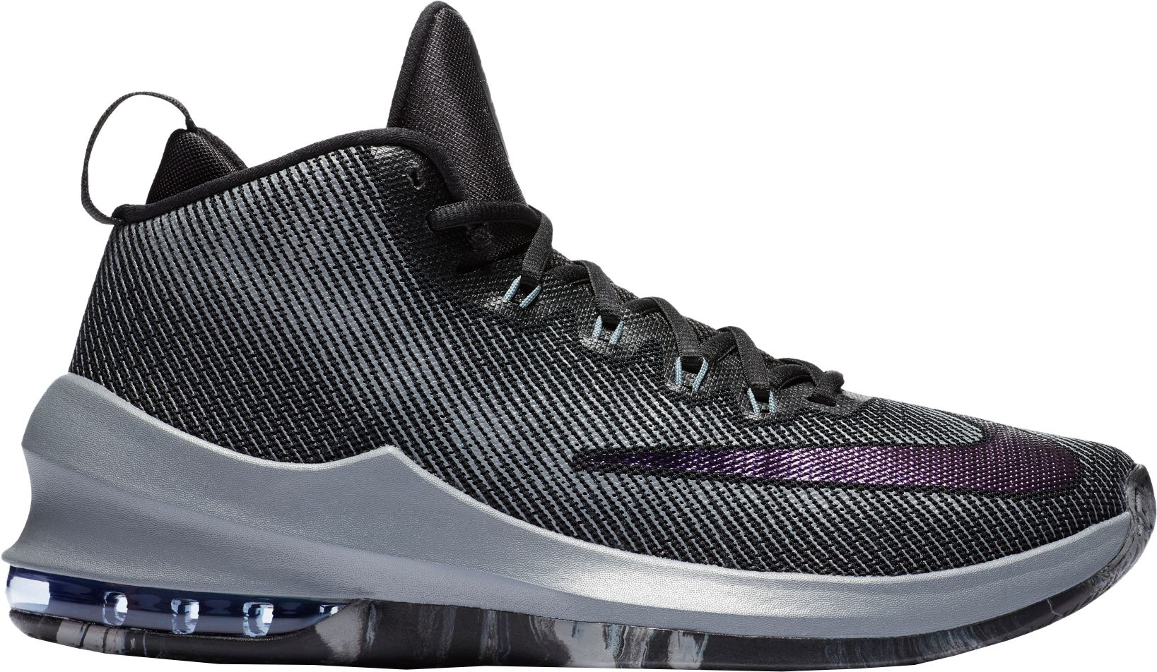 Product Image � Nike Men\u0027s Air Max Infuriate Mid Premium Basketball Shoes