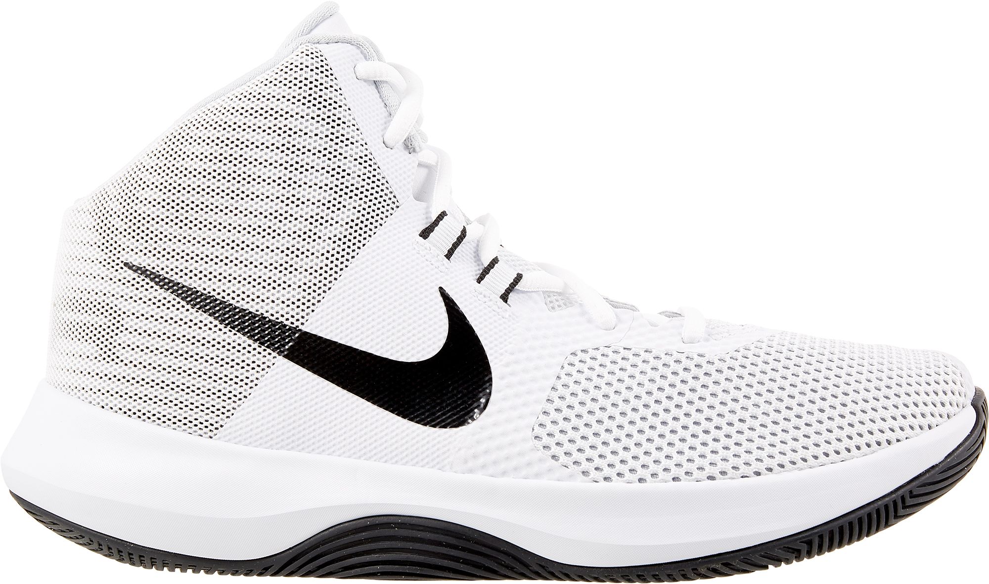 nike air basketball shoes white