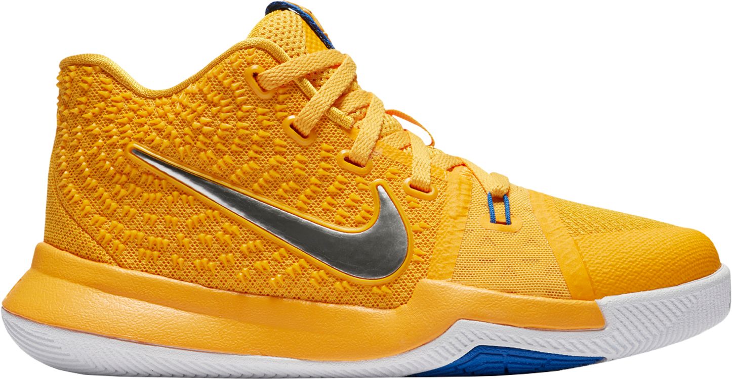 yellow kyrie shoes