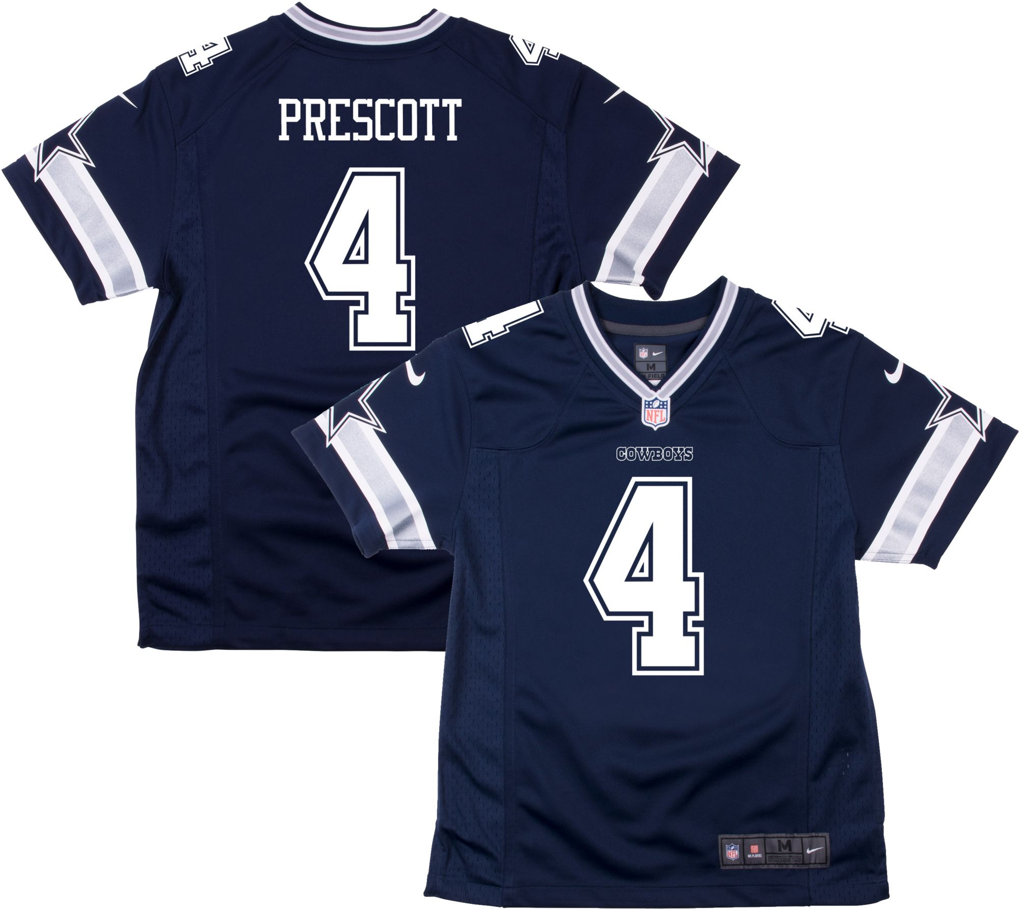 dak prescott jersey youth small