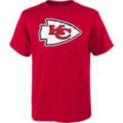 NFL Team Apparel Youth Kansas City Chiefs Logo Red T-Shirt| DICK'S ...