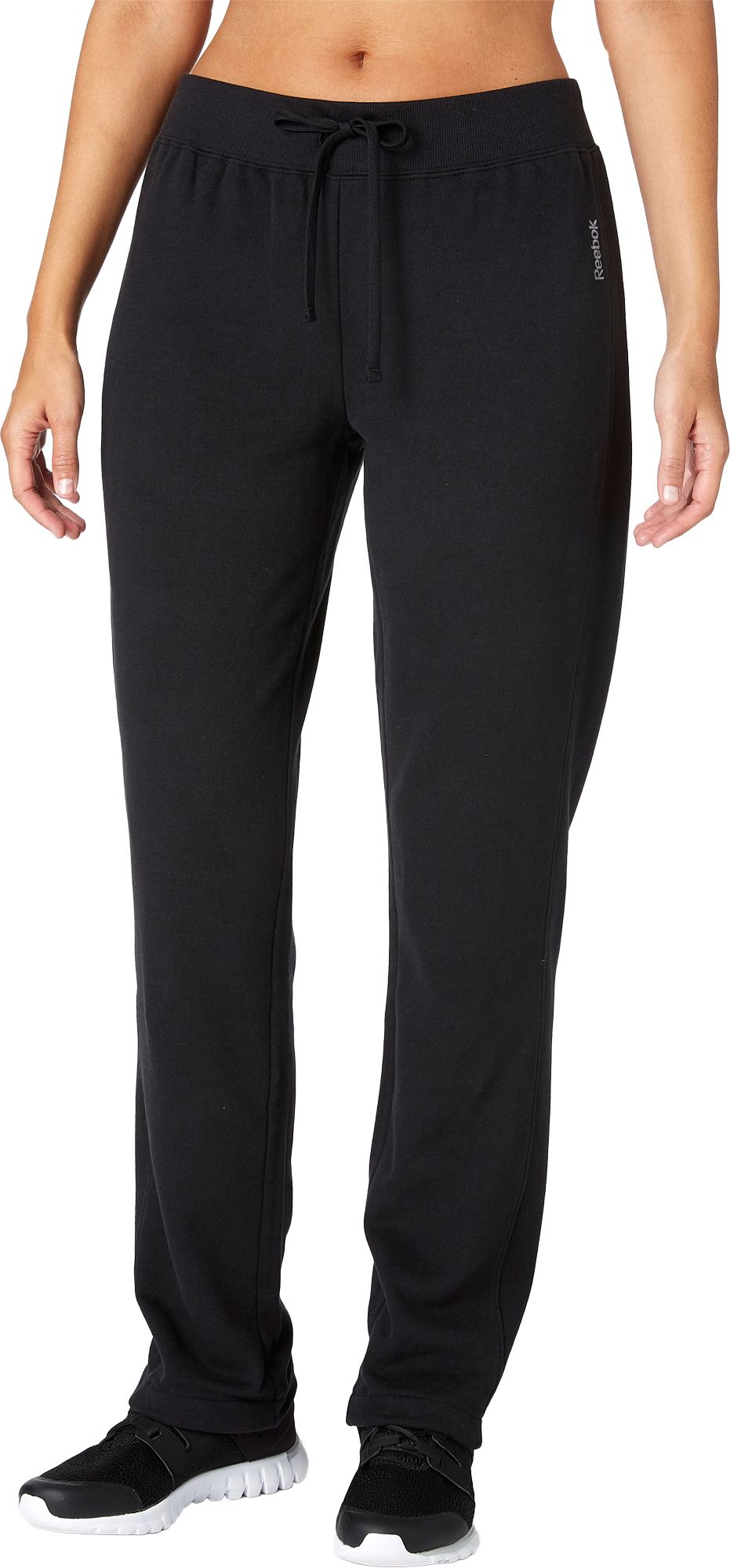 reebok women's fitness essentials regular fit pants