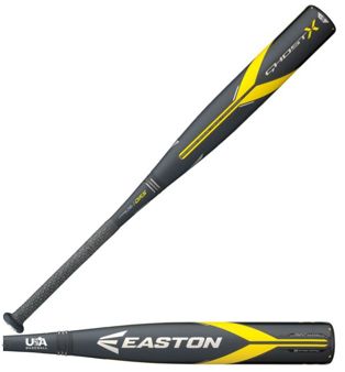 EASTON 30 YTH GHOST X 2 5/8 -10 2018, 30inch bat ONLY