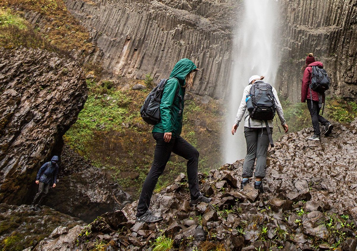 wet gear for walking