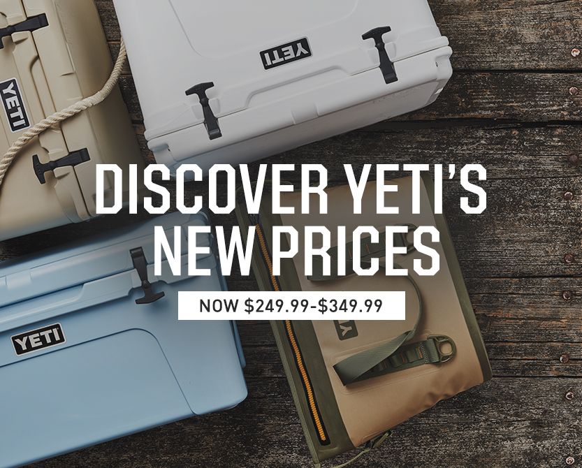 Discover YETI'S New Prices - Shop Now