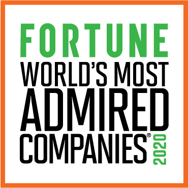 Fortune World's Most Admired Companies 2019