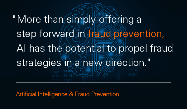 Artificial intelligence can help with fraud protection