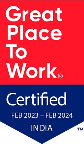 Great Place To Work. Certified FEB 2023 - FEB 2024 INDIA