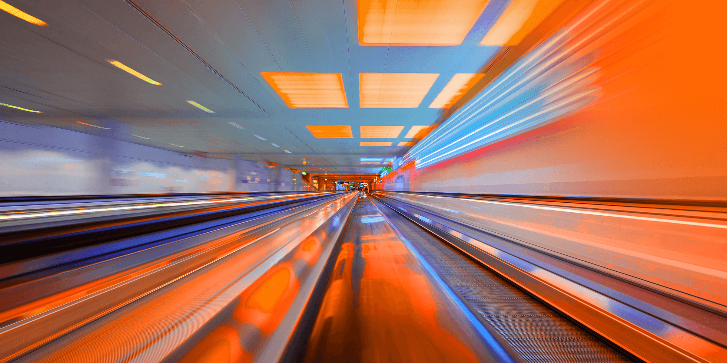 subway underground metro tunnel blurry rail tracks