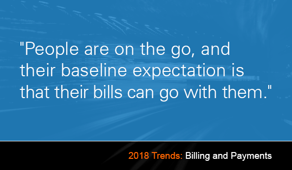 billing and payment trends in 2018.